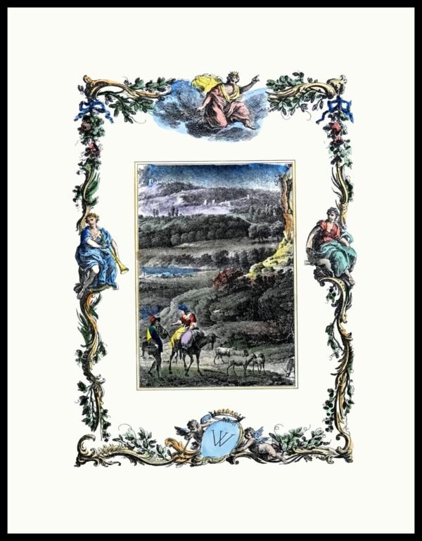 DNA BFP403 Pastoral Scene Iv